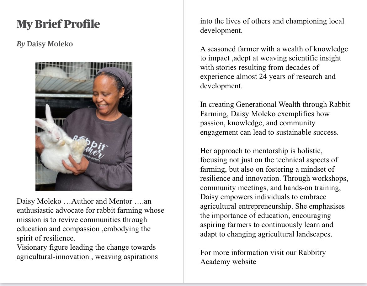 RPreneurs's tweet image. #LetsFarmWithRabbits
#LetsEatRabbitMeat
#RabbitFarmer
Don’t miss Mama Dee on Bogart Radio today ka 10:00 to 11:00 sharing challenges and opportunities in rabbit farming……