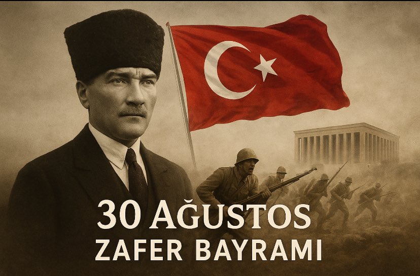 Bu toprakları bizlere vatan yapan başta Mustafa Kemal Atatürk olmak üzere tüm şehit ve gazilerimize minnetlerimizi sunar, tüm milletimizin 30 Ağustos Zafer Bayramını tebrik ederiz.