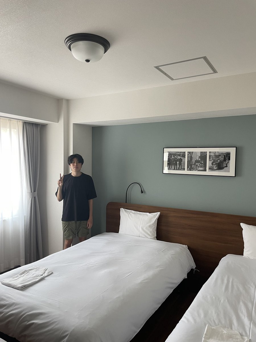 本日はホテルニューヨコスカで宿泊します！
めちゃめちゃ清潔で、過ごしやすい！
明日のVCTに備えてゆっくり体を休める事にします！