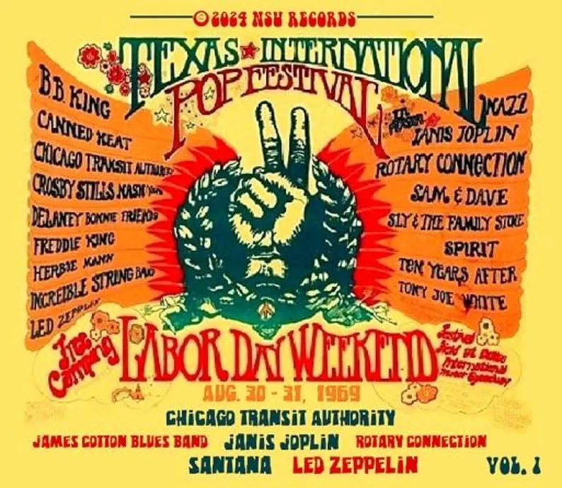 Labor Day Weekend 1969, <a href="/LedZeppelin/">Led Zeppelin</a> played in Lewisville. Were you there? See highlights. 
lonestar925.iheart.com/featured/jeff-…