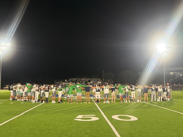 LMCAeagles's tweet photo. FRIDAY NIGHT LIGHTS
Our varsity Eagles took the field against Nogales HS for their first home game of the season and left it all out there. While the scoreboard read 14–46, we couldn’t be prouder of the heart, hustle, and teamwork these guys showed tonight. #lmcaFootball https://t.co/GYwemERUCt