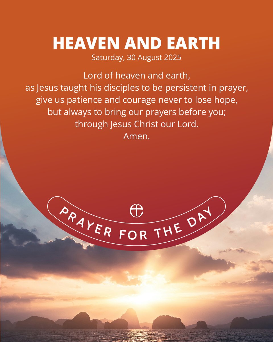 Have you prayed using the audio version of today's prayer?

Go to cofe.io/TodaysPrayer to learn more.