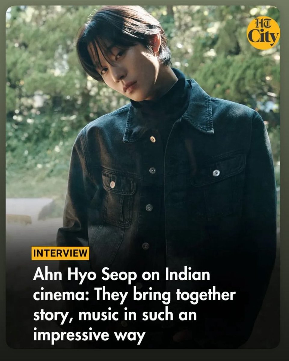 [#Interview] Demon Hunters' Ahn Hyo Seop on Indian cinema: They bring together story, music in such an impressive way

😈🪽 hindustantimes.com/htcity/korean-…

#안효섭 #安孝燮 #アンヒョソプ #AhnHyoSeop #KPOPDEMONHUNTERS #jinu