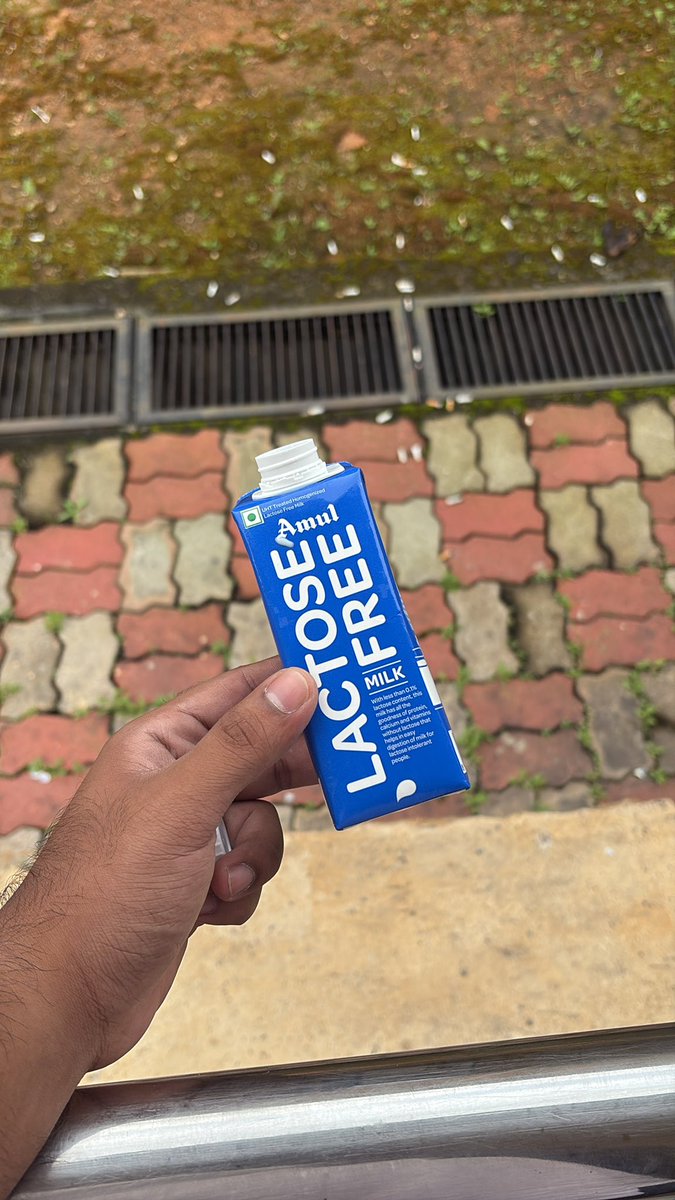 No I’m not lactose intolerant. I just don’t have a scissor