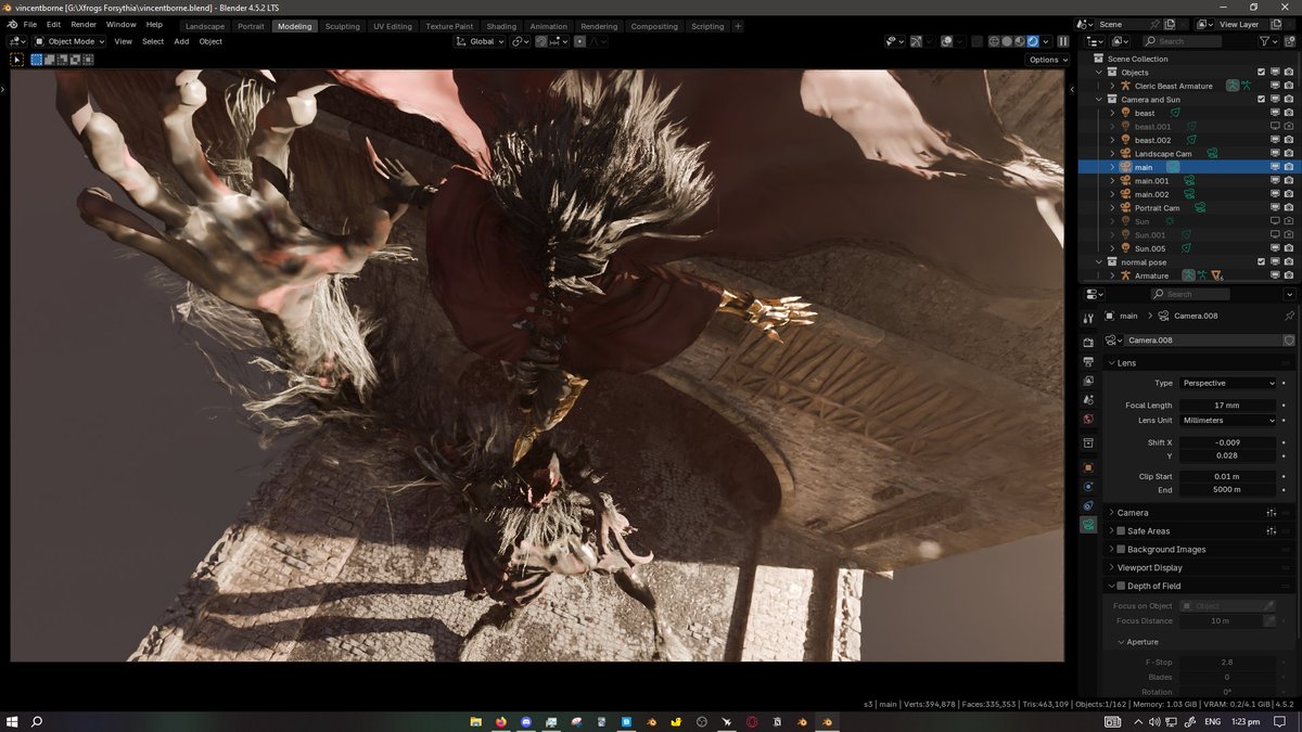 holy shit vincent valentine in bloodborne