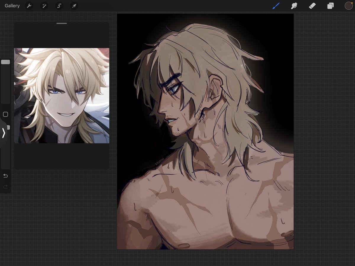 Get ready for ME varka 😈

#GenshinImpact #Varkafanart #Varka