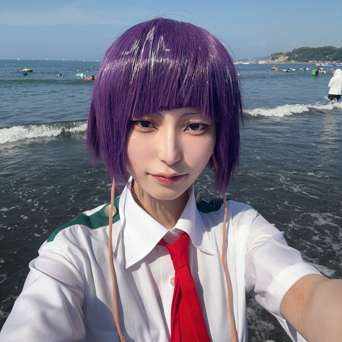 そくほー🌟眩しすぎるね
#えのこす
 #江ノ島コスプレ祭