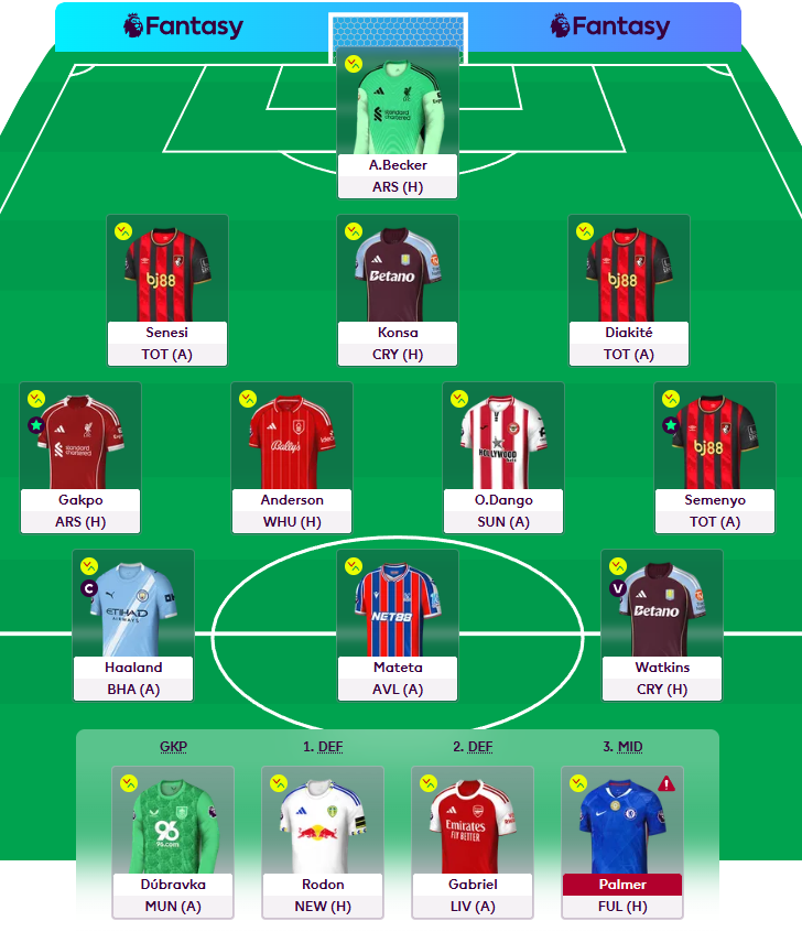 AI Team - GW3

Devenny -> Dango
Haaland (C)
🌎441k