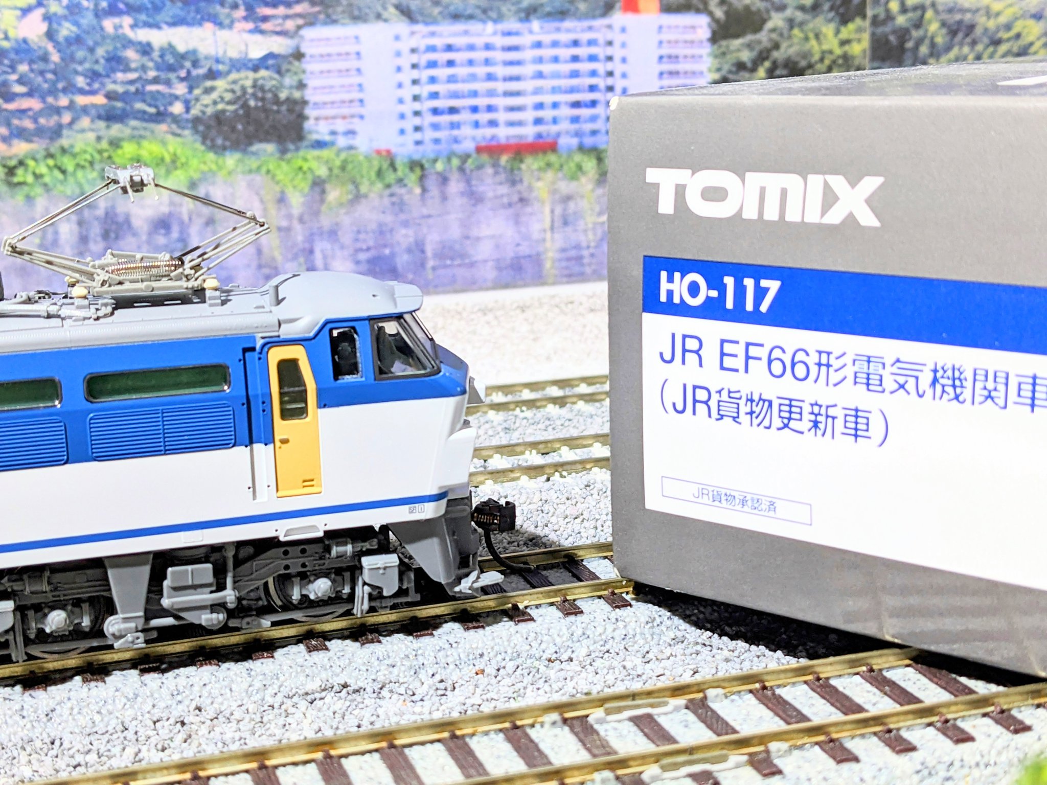 トミックス HO-117 JR EF66形 電気機関車 JR貨物更新車 HOゲージ 鉄道