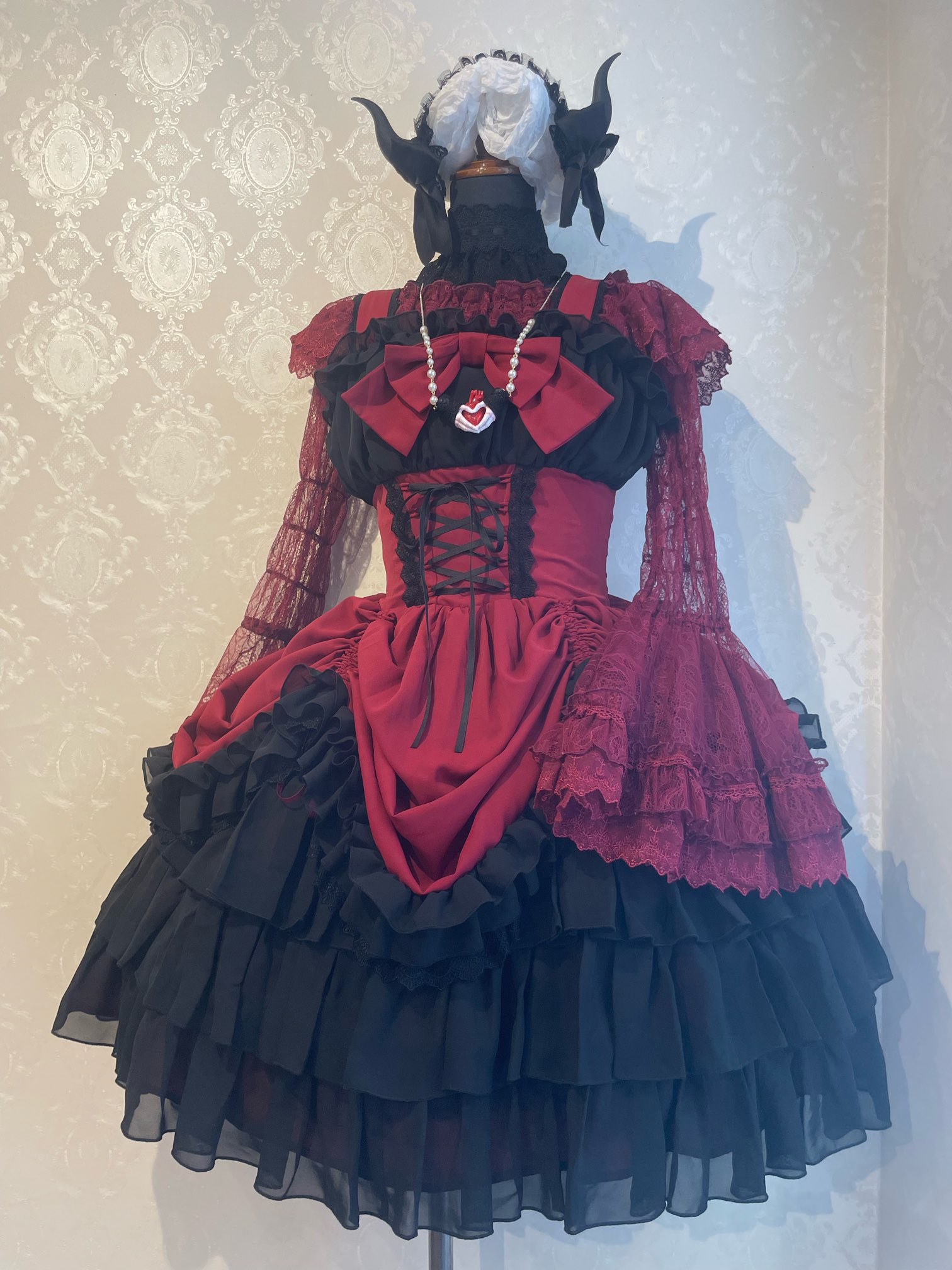 アトリエピエロ ドレス ATELIER PIERROT】アトリエピエロ Haunted Doll Dress グレー
