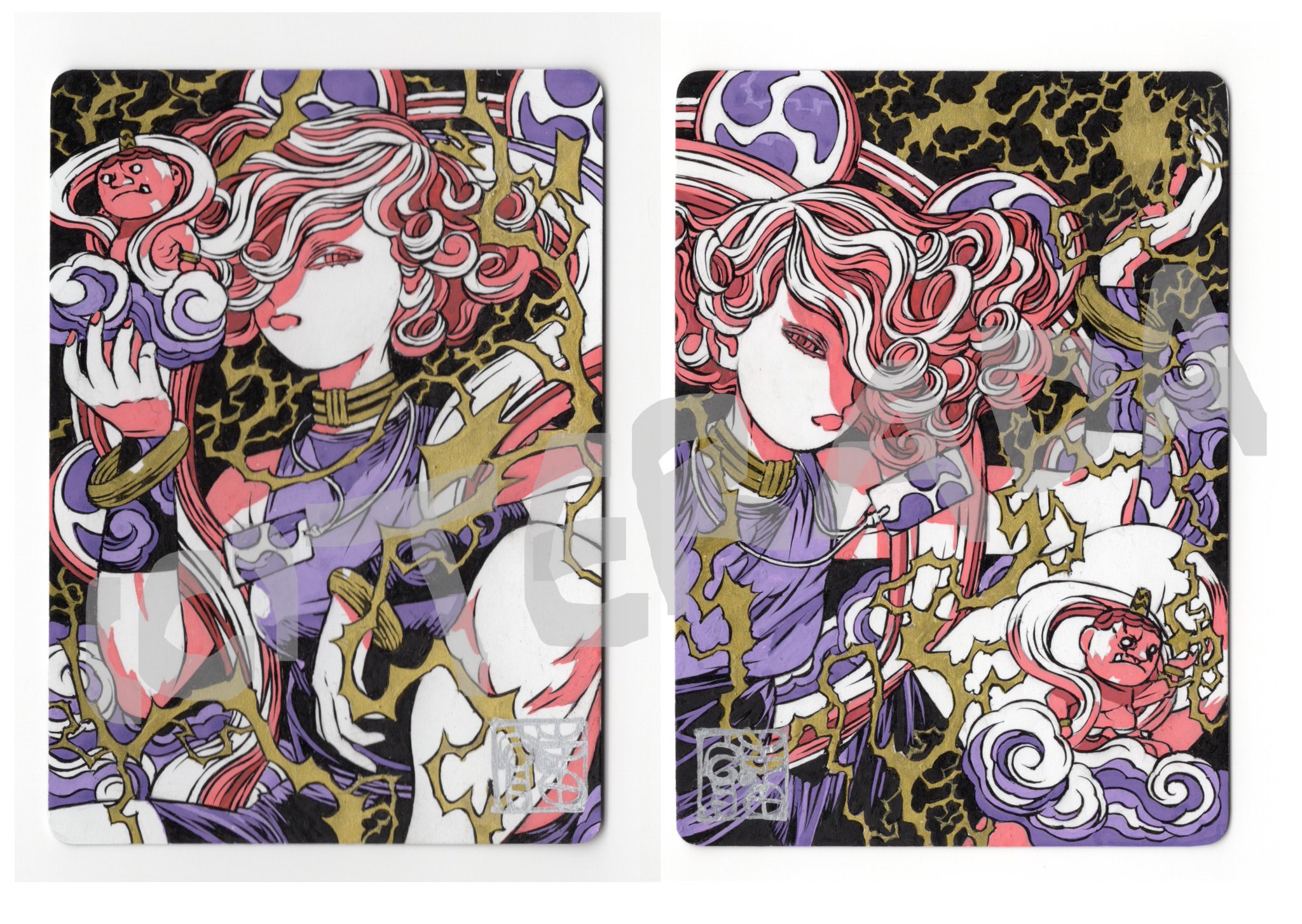 空*様 直筆スケッチカード 寺田亨 稲妻　アーティストプルーフ 寺田 亨 / TORU TERADA on X: 