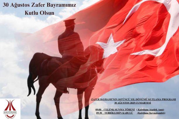30 Ağustos Zafer Bayramımız kutlu olsun!🇹🇷

#30AğustosZaferBayramı
#DestanınAdıZafer
#MilliZaferHaftası