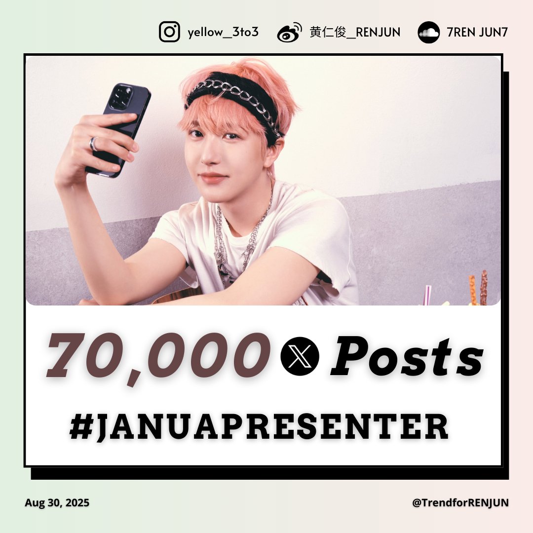 70K posts in 1 hour 34 minutes

RJ JANUA NEW PRESENTER
#JANUAPRESENTER