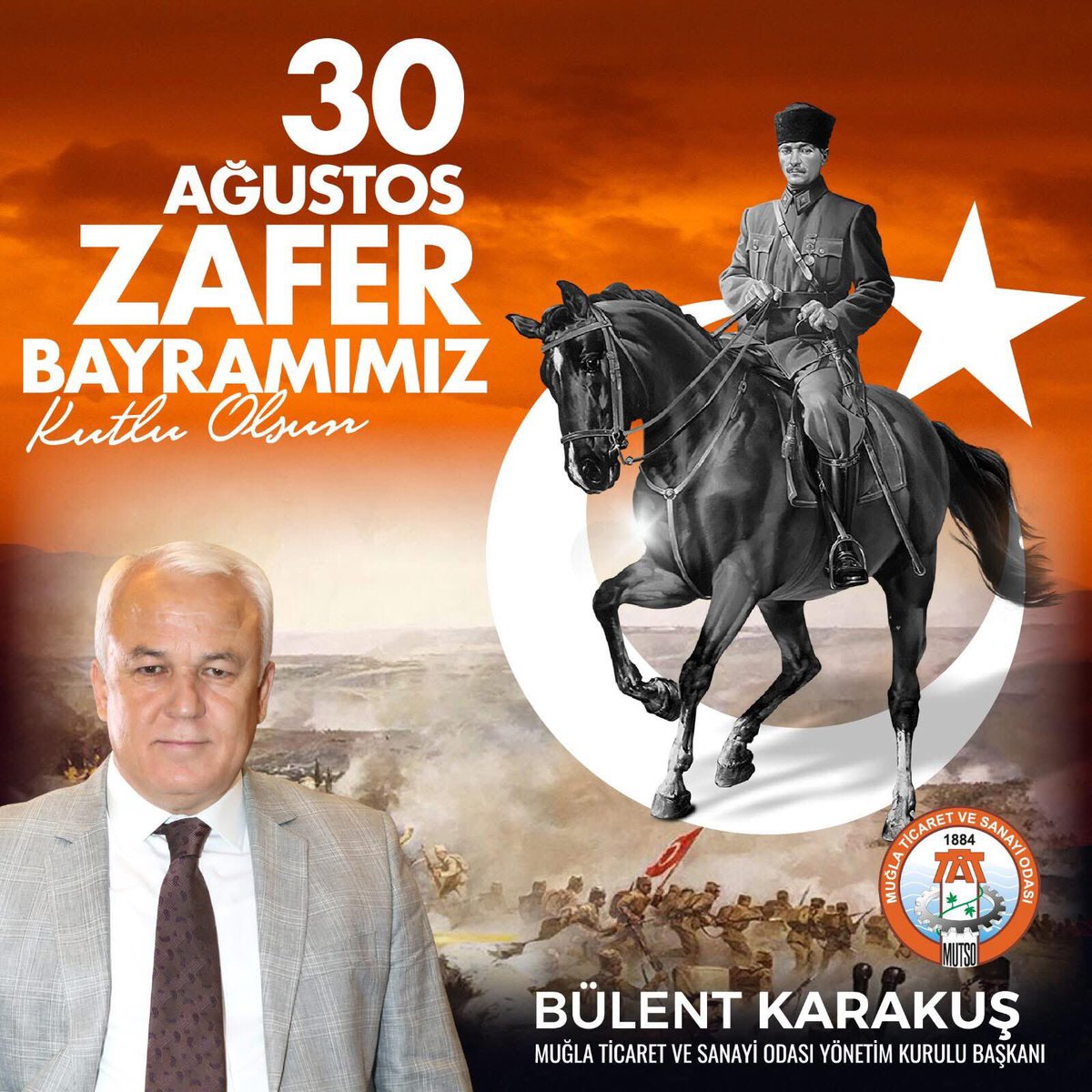 #30AgustosZaferBayramı kutlu olsun.