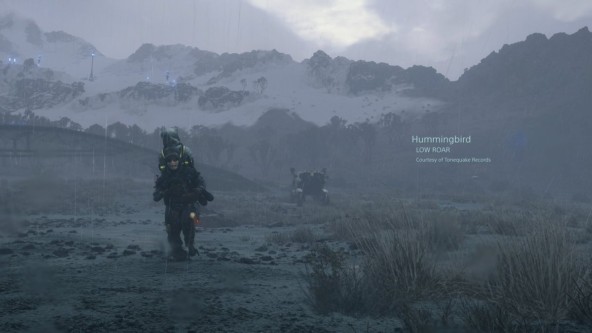 Been listening to this a lot, long before DS2. One of my favourites from Low Roar. 
#deathstranding2
#デスストランディング
#ds2photomode