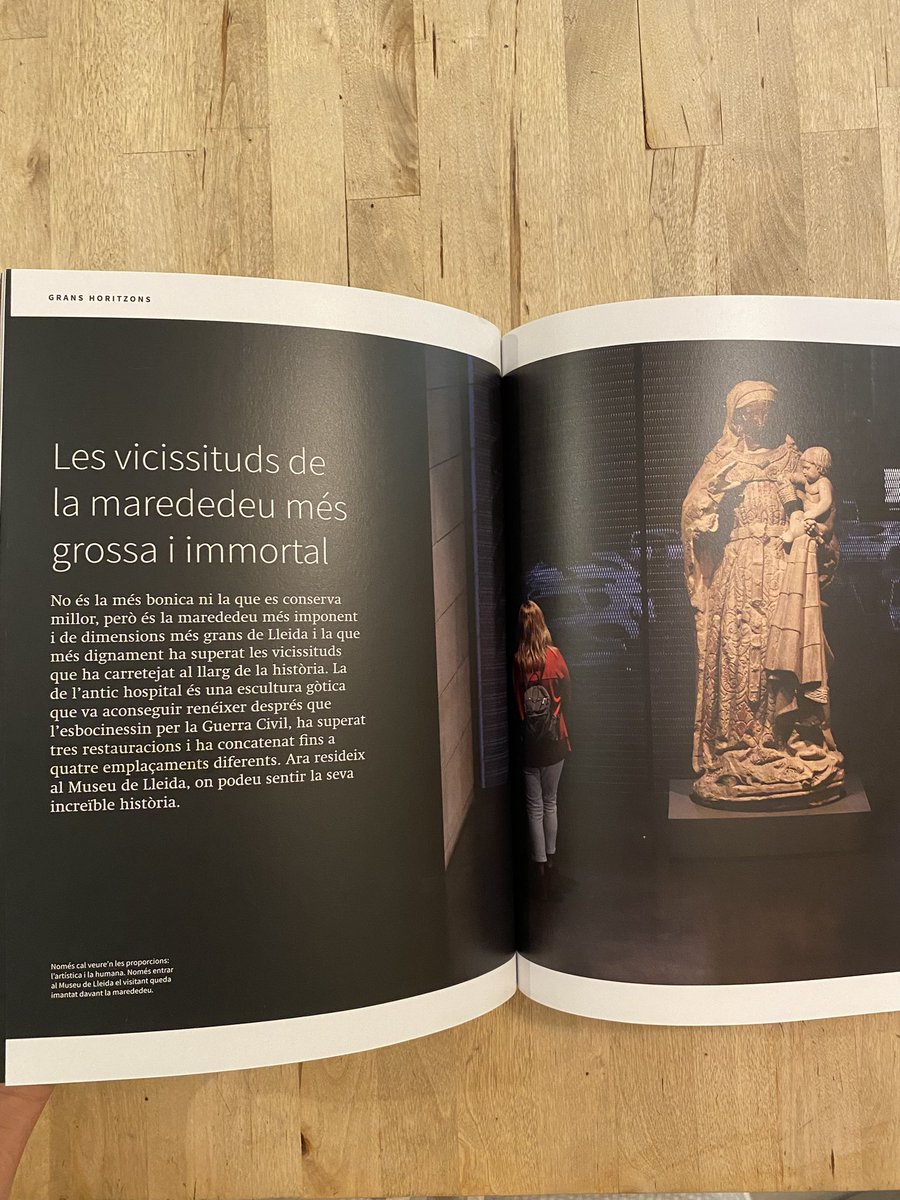 L’aparició d’un encuny de monedes del segle XVI en l’interior d’una marededeu, una llegenda que vincula dues imatges singulars de #Lleida, l’amenaça de dimissió d’un director de l’IEI, un encàrrec a Perejaume… 👇🏼