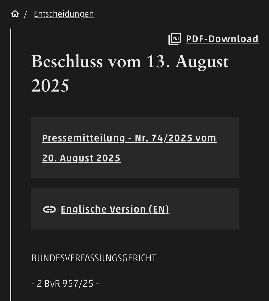 Das Bundesverfassungsgericht hat am 13 August die Verfassungsbeschwerde eines Bürgers zur verzögerten Wahlprüfung durch den Bundestag verworfen, aber dabei dem Bundestag eine deutliche Rüge für die Verschleppung der Wahlprüfung ausgesprochen und auf dessen völkerrechtliche