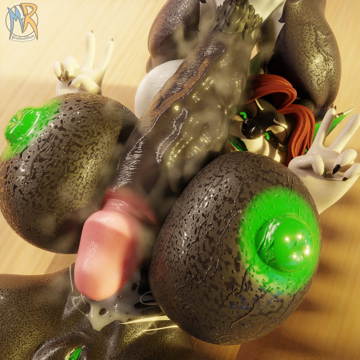 ✨Bitches Love Cannons✨

🎨 <a href="/Coolboy01Rayer/">Mike Rayer🇳🇱</a> Showing me he packs plenty to play with, sometimes you just gotta look after your Pup's too~

Yes, can throat the entire thing💚

Vinette Model: <a href="/FluffyGlitch101/">FluffyGlitch🔞</a> 
Mike Model: <a href="/Leothemodeler/">LEOdaModeler</a>