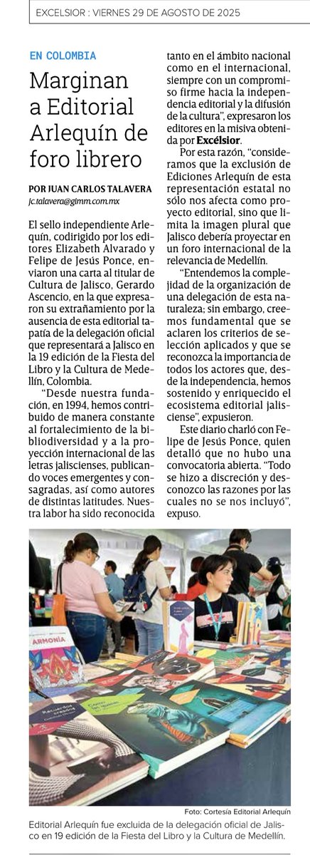 Ediciones Arlequín tweet media