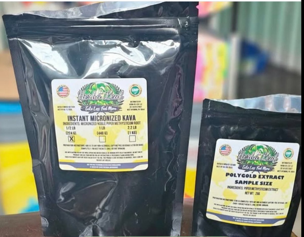 CraftFairycutz's tweet image. Made some  kava from Herba releaf today. Absolutely love kava so much. And their poly gold kava extract is absolutely amazing!! I swear by it!!! 
They currently have a sale happening for Labor Day. 30 percent off!!!
#herbapumps #herbareleaf #kava