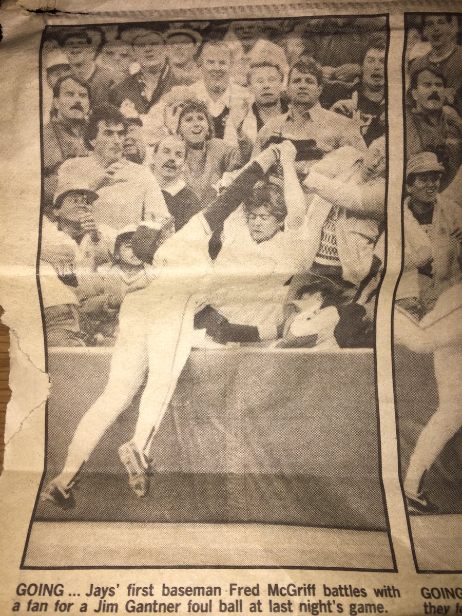 Mark S (@beeritating) on Twitter photo <a href="/lizzzzzzzzzzy/">Liz McGuire</a> <a href="/BlueJays/">Toronto Blue Jays</a> I was on the Jumbotron 2nd game ever at Skydome - Freddy McGriff knocked me into the 2nd row lol - made the front page of the <a href="/TheTorontoSun/">Toronto Sun</a> Sports page ! <a href="/lizzzzzzzzzzy/">Liz McGuire</a> <a href="/BlueJays/">Toronto Blue Jays</a> I was on the Jumbotron 2nd game ever at Skydome - Freddy McGriff knocked me into the 2nd row lol - made the front page of the <a href="/TheTorontoSun/">Toronto Sun</a> Sports page !