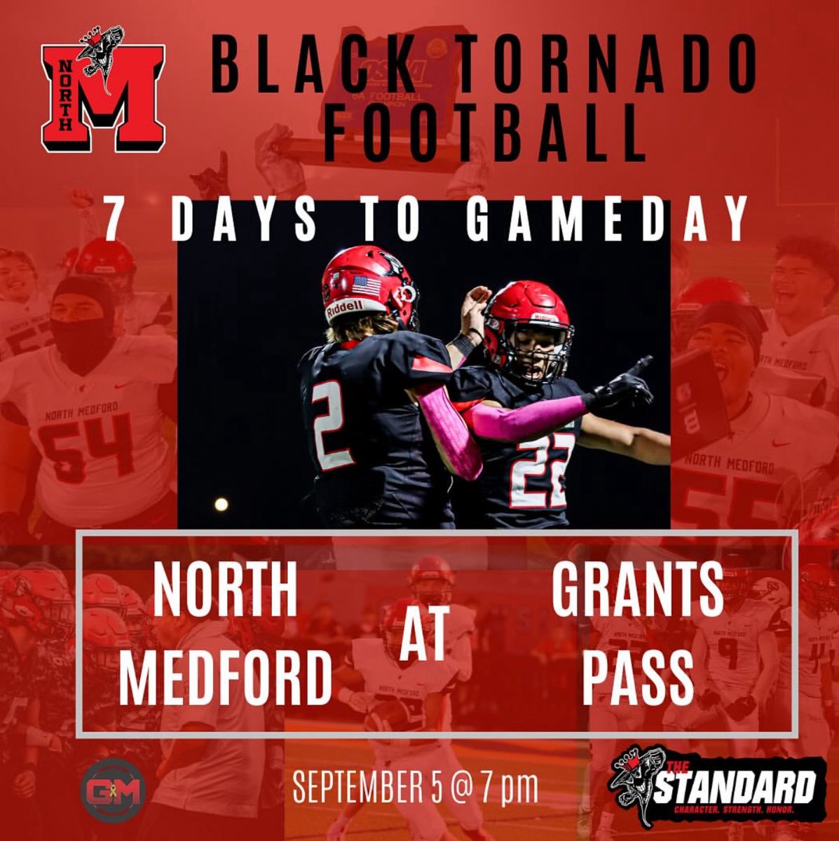 TraegerHealy's tweet photo. Excited for everyone that plays under the lights tonight! 1 more week for @NMBlackTornado 🏈 Senior szn loading! https://t.co/qrBGxQyTWZ