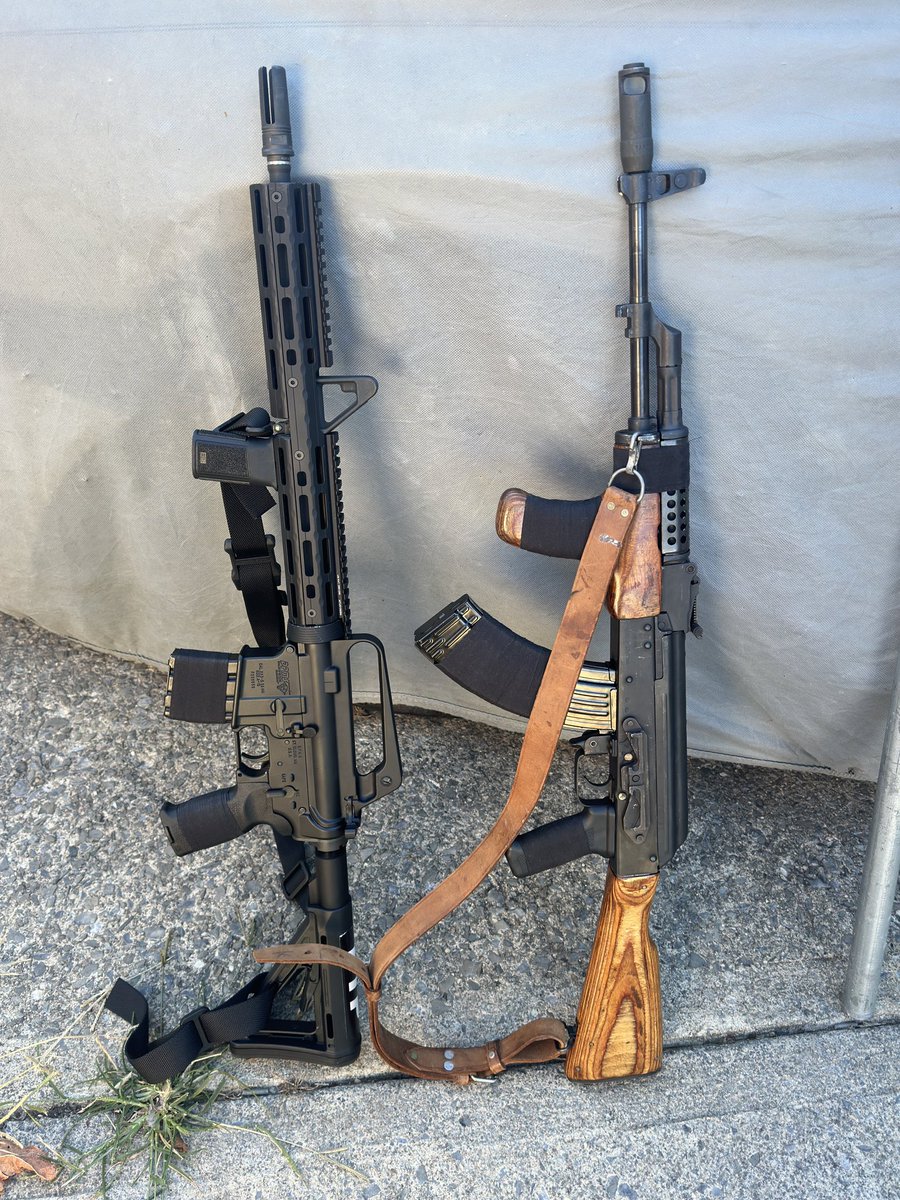 Tacticaljavi999's tweet photo. Just the beginning💯
#Zpapp #Ak #Ak47 #Ak74 #Wasr #Wasr10 #WASR1063 #762soviet #Romania #Romanian #USA #America #AR15 #556Nato #223Rem #Surefire #Magpul #Pro2a #2A #Tactical #Tacticool #AR15 #AR #Rifle #DPMS #Carryhandle #Glock #Godbless https://t.co/BWQ6J4xQH1