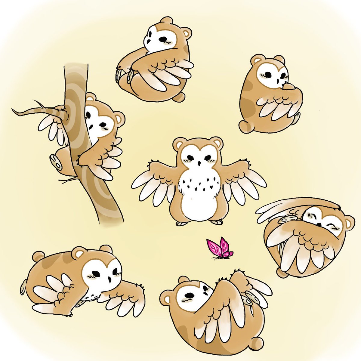 Comicalbum's tweet image. Owlbear