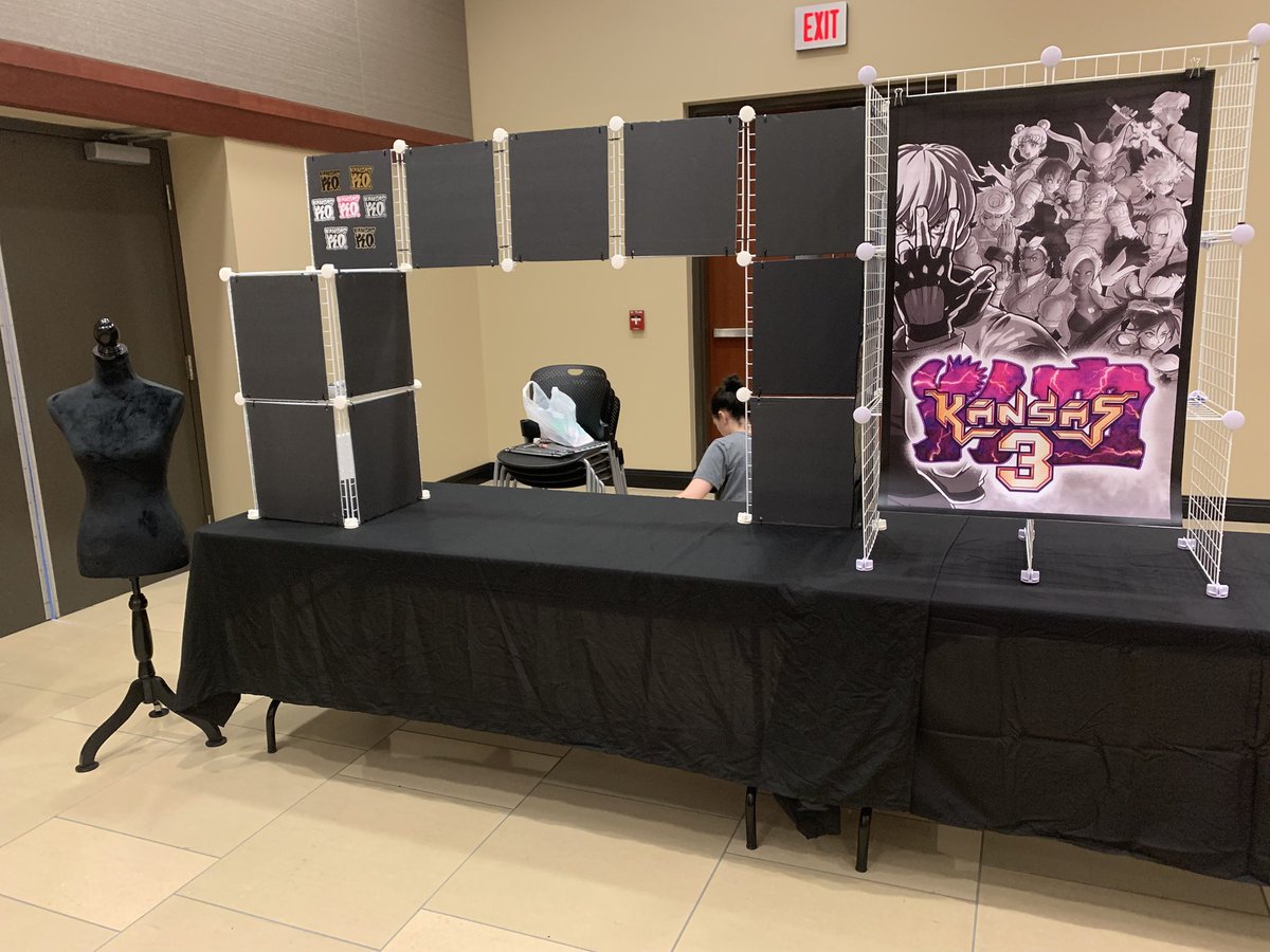 Setting up shop!
Kansas K.O 3 🔥