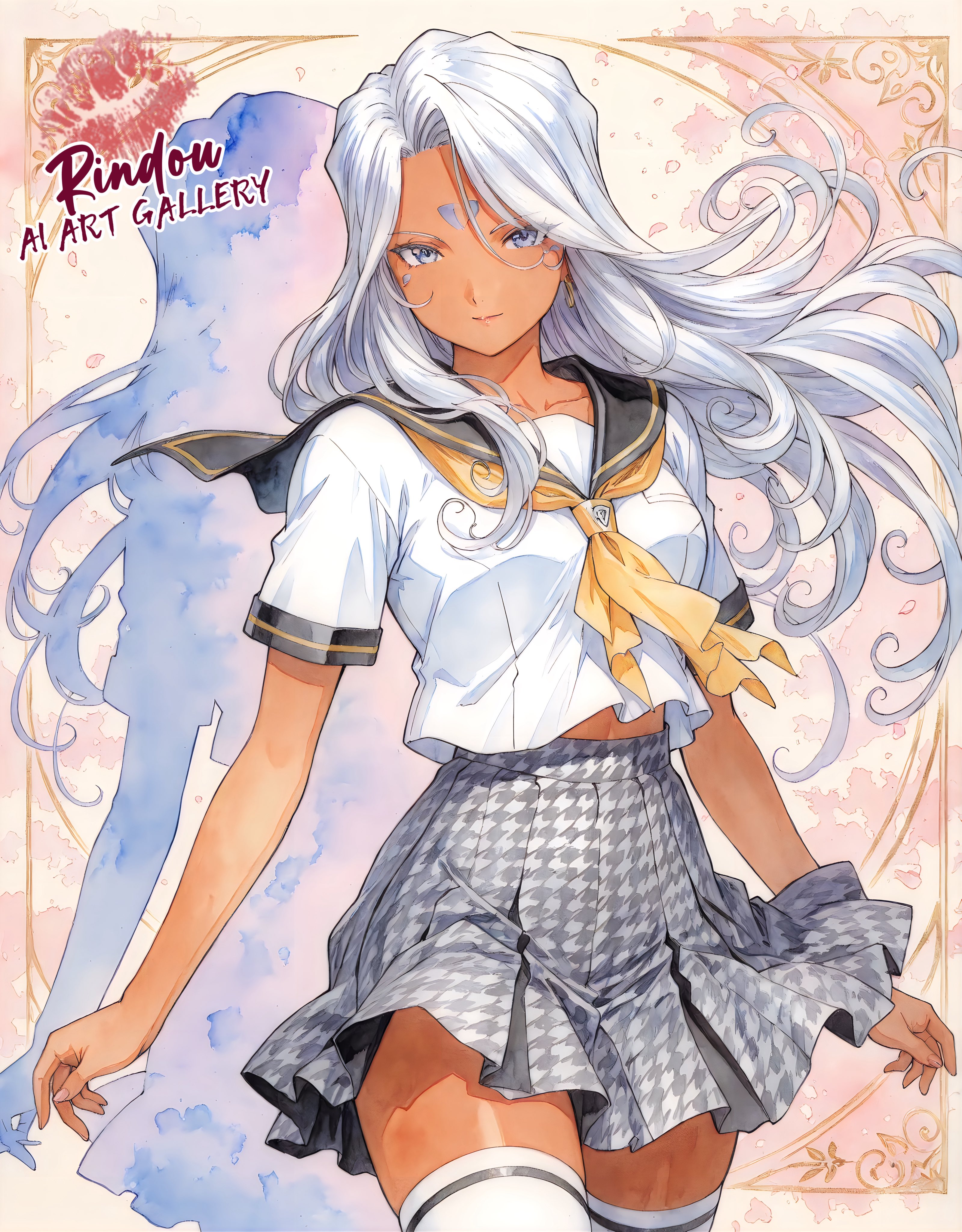 竜胆　rindou Na-Ga Art Works 竜胆-Rindou-@AI_Art (@Rindou_AIart) on X