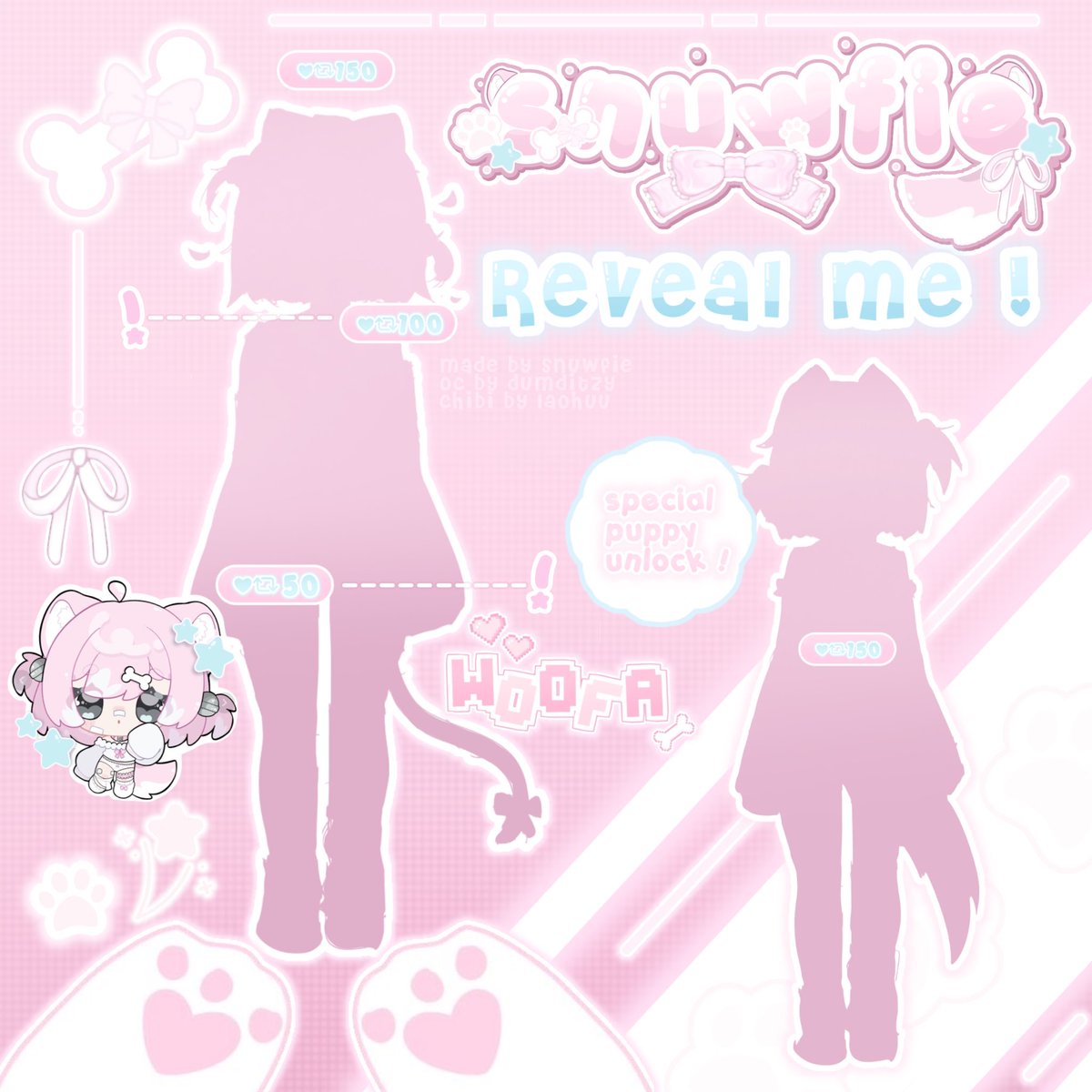 ˖ ᡣ𐭩 ⊹ ࣪  ౨ৎ˚₊

꒰ kiyo’s art/model reveal ! ꒱

♡ and ↻ to unlock my cuteness! 
❤︎ art by @dumditzy chibi by <a href="/laohuu_/">Laohuu ᯓ★</a> 
#Vtuber 🎀 #ENVtuber 🦴 #modelreveal