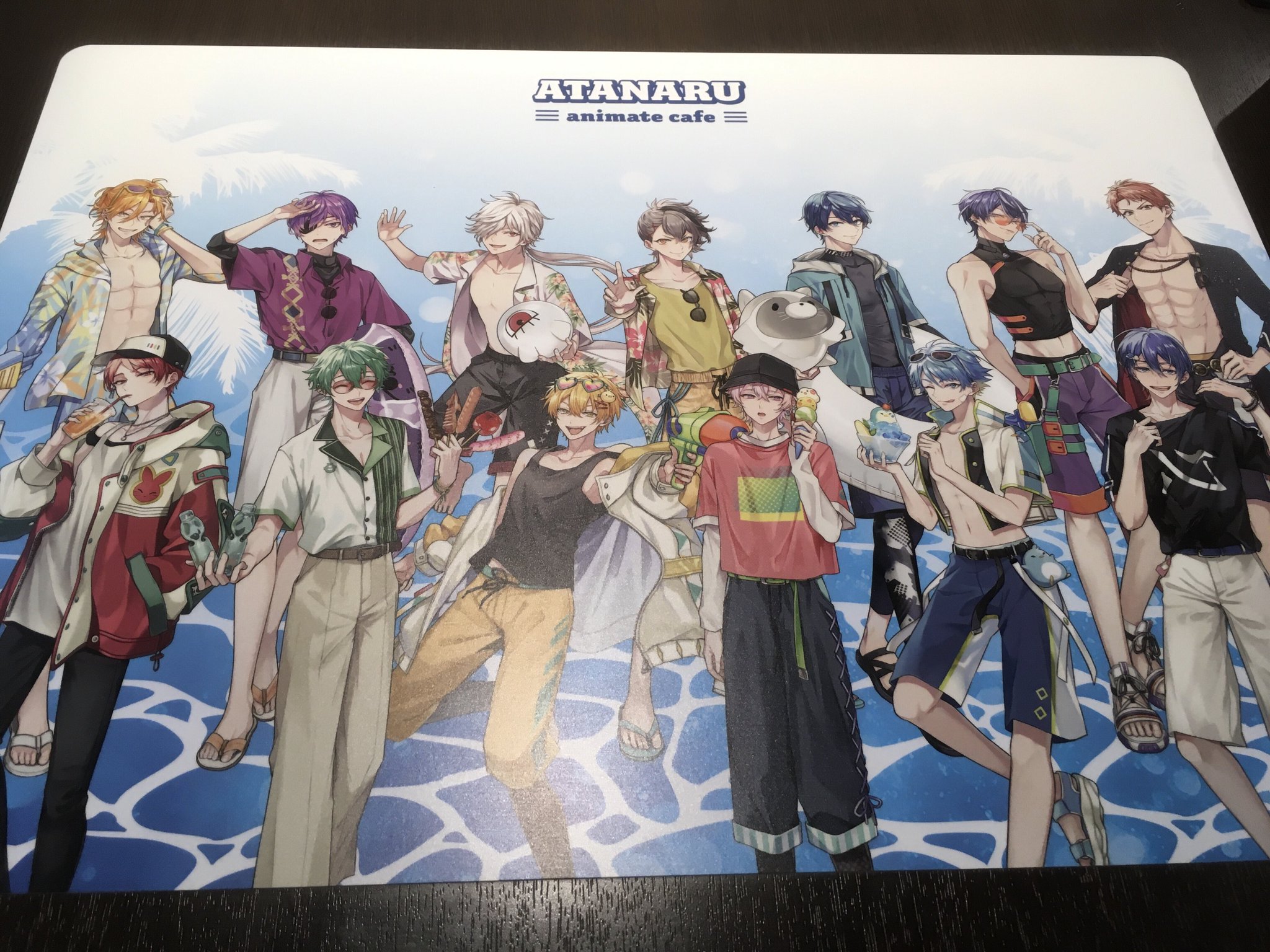 アニカフェ　セガカフェ　丸井ブン太 テニミュ アニカフェ コースター 丸井ブン太 - メルカリ
