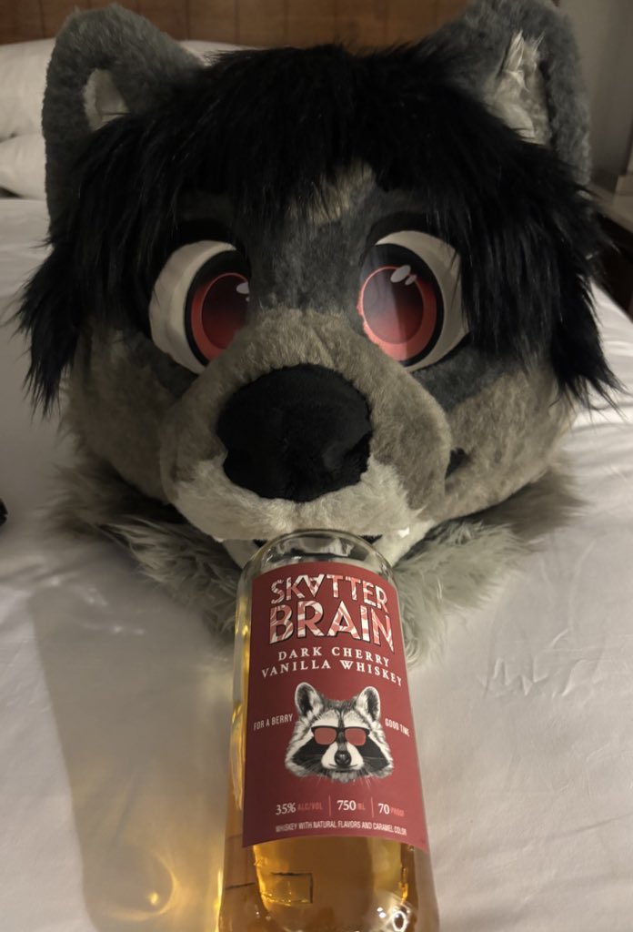 erming at megaplex this #FursuitFriday