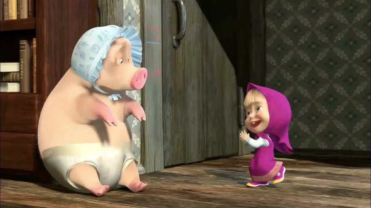 Мультсериал "Маша и Медведь" признан на Украине угрозой национальной безопасности