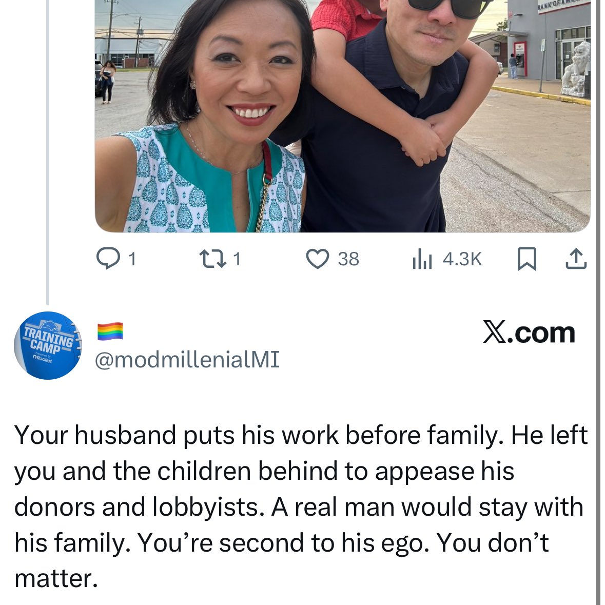 miyashay's tweet image. Actually. He put the future of my family, and all other families, above his personal comfort.

That is a real man.

Thank you for your attention to this matter.