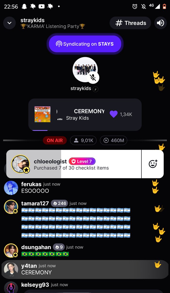 acá estamos ¡! 

#STREAMKARMAARGENTINA
<a href="/StrayKidsArgFC/">Stray Kids Argentina</a>
#KARMA #CEREMONY