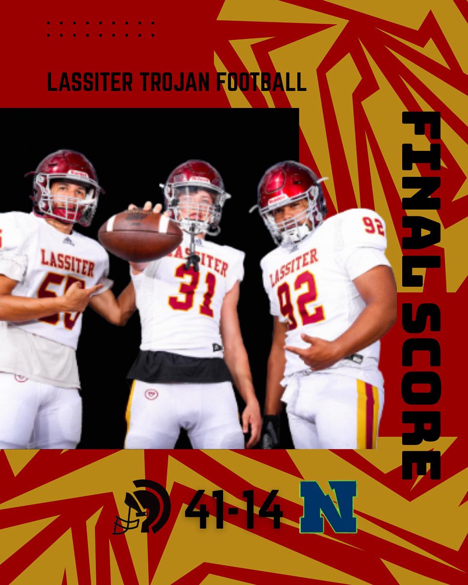 Trojans Win!! 41-14 over Northview! #t4l #trojanfootball <a href="/FbLassiter/">Lassiter FB Recruits</a>