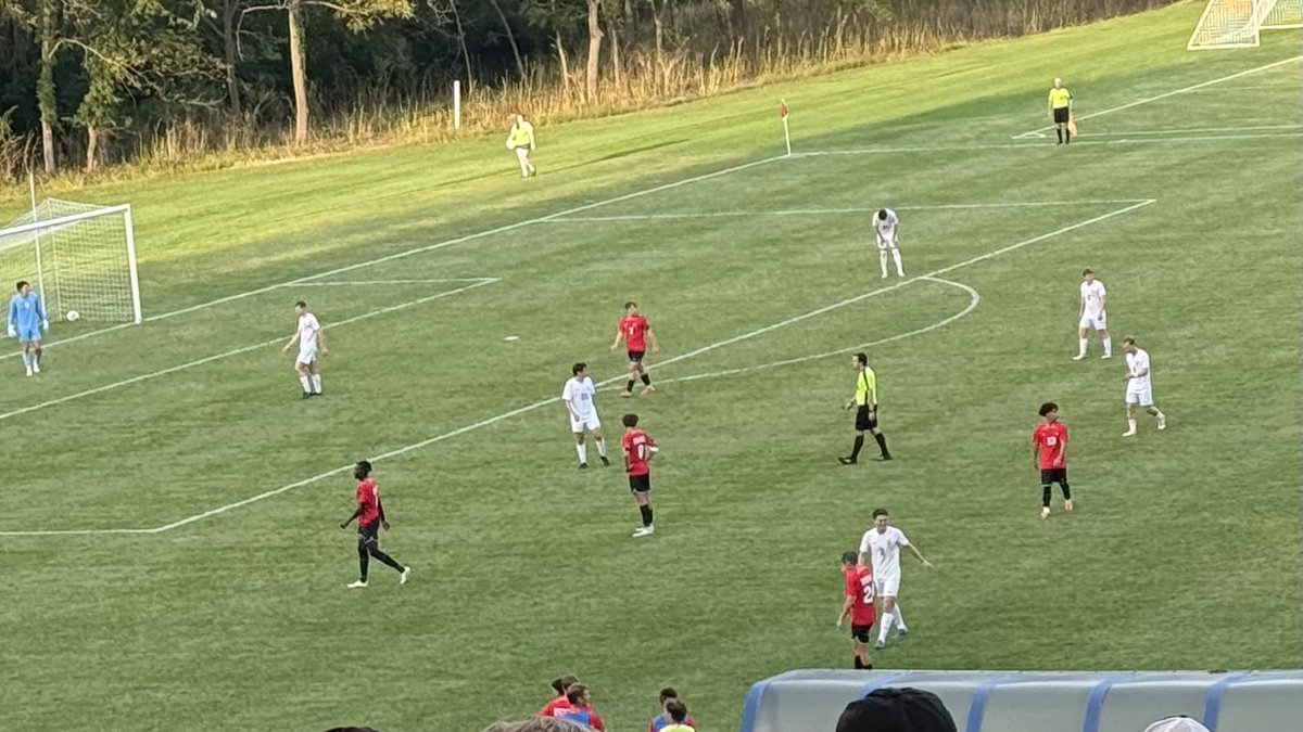 Great win for ⁦<a href="/CarletonMSoccer/">Carleton Soccer</a>⁩.  Slight rain didn’t stop the goals from happening. Great start to the season.  Let’s go ⁦<a href="/CarletonKnights/">Carleton Knights</a>⁩ for ⁦<a href="/CarletonCollege/">Carleton College</a>⁩