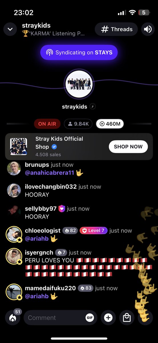 Yo y mi 5% aca estamos 🤟🏻

#STREAMKARMAARGENTINA
<a href="/StrayKidsArgFC/">Stray Kids Argentina</a>
#KARMA #CEREMONY