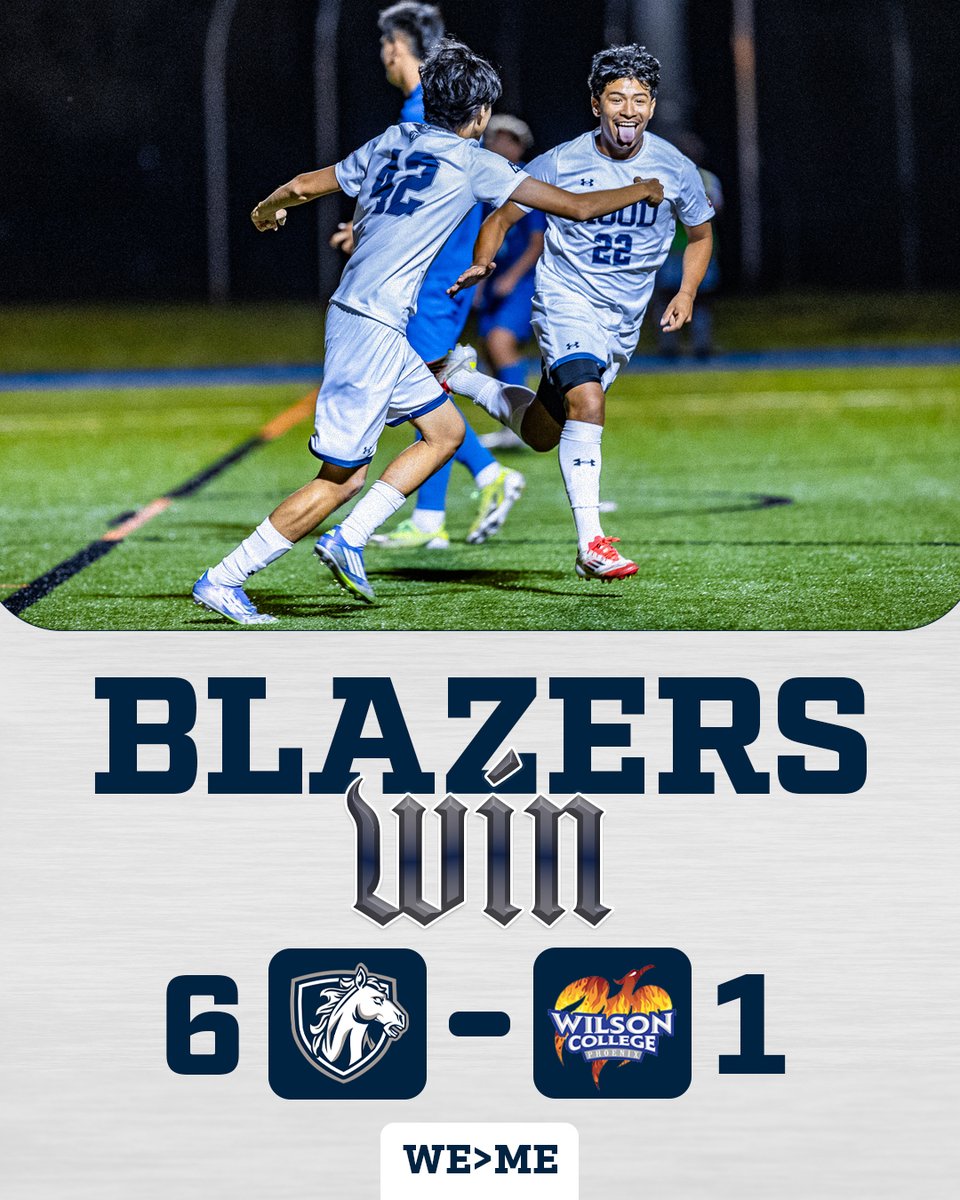 BLAZERS WIN‼

Delgado &amp; Topovich score two each as Hood tops Wilson College in the 2025 season opener! Miller &amp; Knowlton add goals, while Labows earns his 1st career win in net! 

<a href="/Hood_MSoccer/">Hood College MSOC</a> 

⚽🔥⚽🔥⚽🔥

#WeOverMe #BringYourBest #MACsoccer #d3soccer