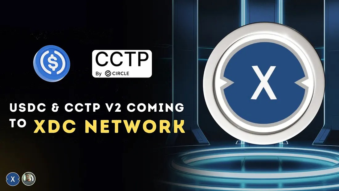 NeuralNodex's tweet photo. 🚨 Big news for #XDC! 🚨

#USDC + #CCTP_V2 are coming to the @XDC_Network_ 🔥
⚡ Regulated dollar
⚡ Seamless transfers
⚡ Powering trade, payments &amp; DeFi

Detail: https://t.co/7MQ6yLymCg
#XDC #USDC #CCTP #Blockchain #Crypto #Web3 https://t.co/ZoYbuxn2um