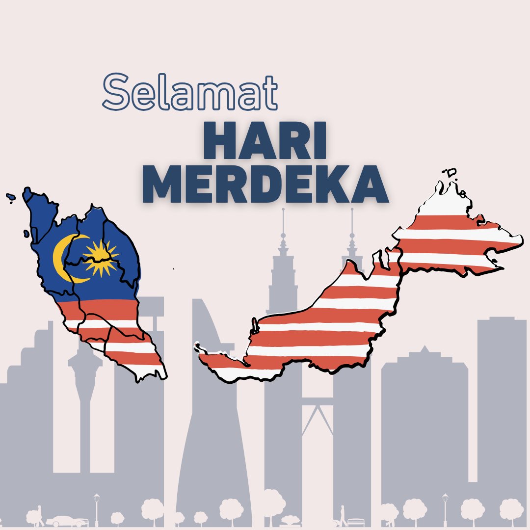 Selamat Hari Merdeka 2025! 🎉

Today, we honour the spirit of unity, freedom, and resilience that has shaped our nation. May we continue to stand together, celebrate our diversity, and work together to build a brighter future for Malaysia.

Merdeka! Merdeka! Merdeka!
