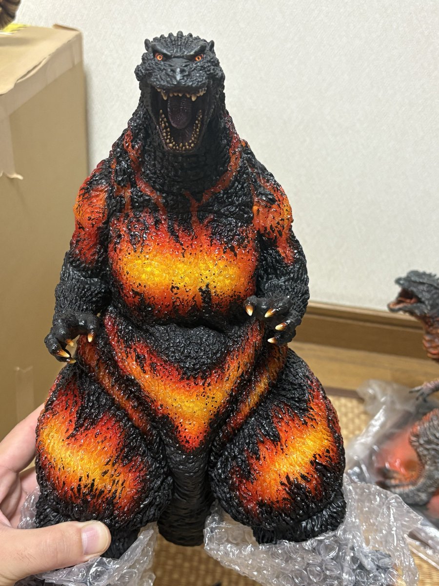 ニャジラVSトラニャジラ パロディ ジオラマ ニャジラVSトラニャジラ パロディ ジオラマ