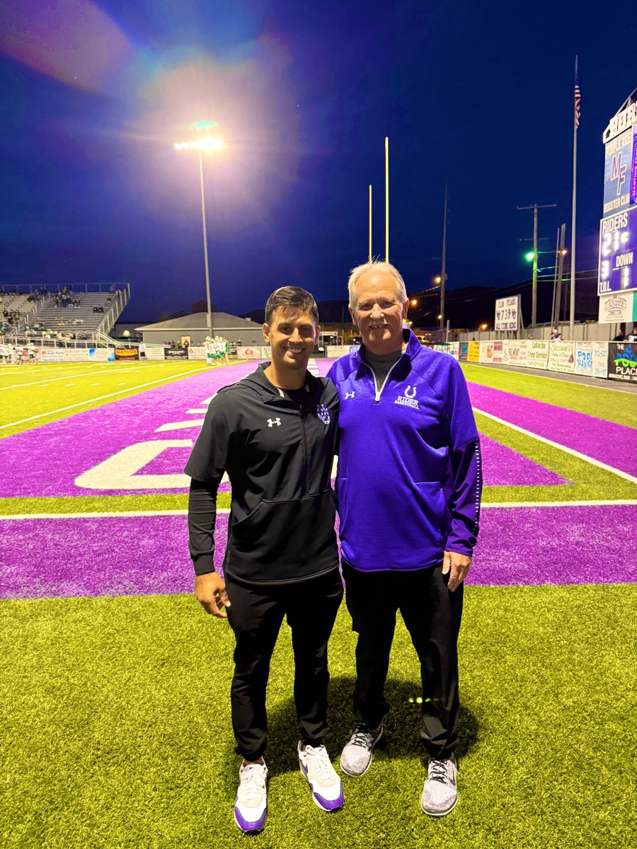 Congratulations to our very own Coach Ron Hill on being inducting into the Martins Ferry Wall of Fame tonight! A loyal alumni, coach, mentor, and friend! #GoRiders