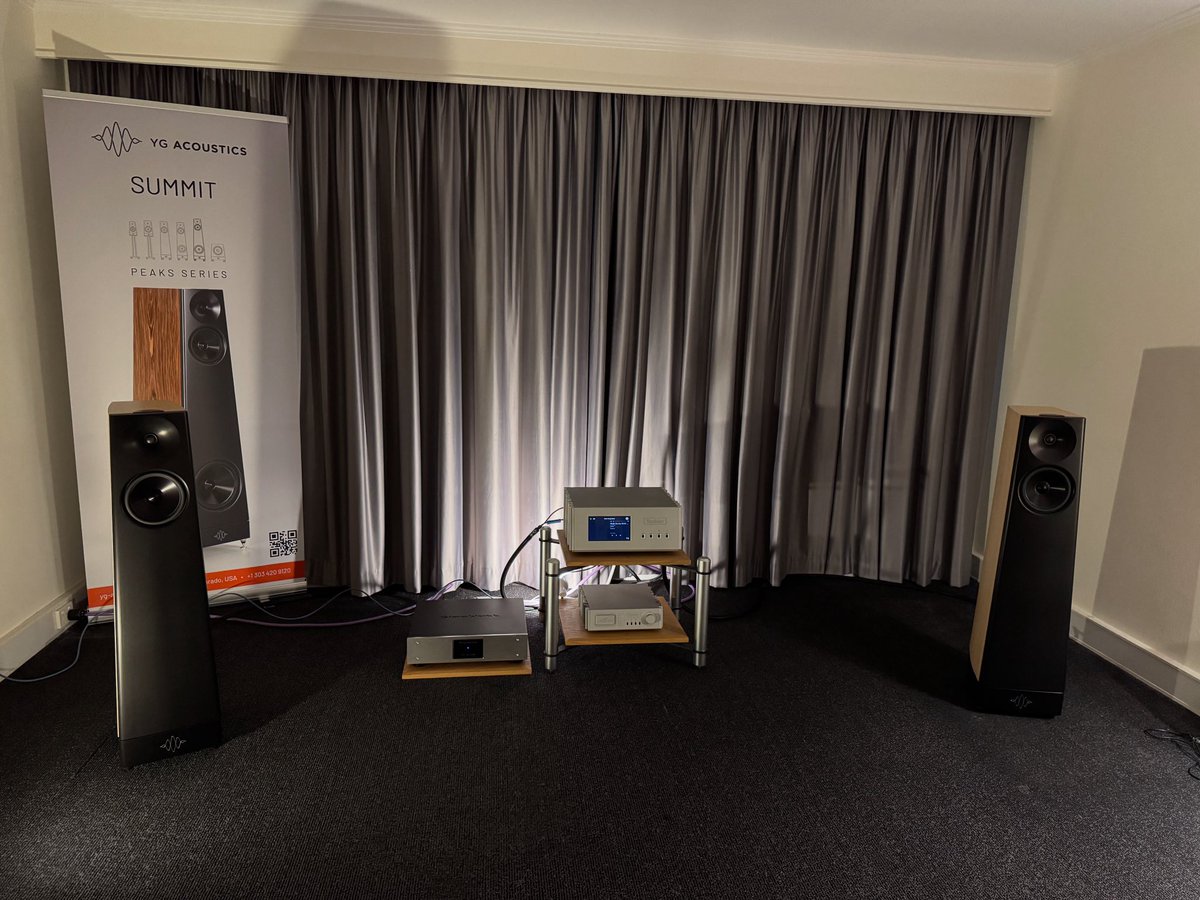 Absolute Hi End (@absolute_hi_end) on Twitter photo Come and visit Room 3322 to audition this great minimalistic set up of YG Acoustics Talus and Boulder 866 all in one integrated amplifier.
Powered by Gigawatt power conditioner and wired with Purist Audio Design cables. Stereonet Audio Show
<a href="/YgAcoustics/">YG Acoustics</a> <a href="/BoulderAmps/">Boulder Amplifiers, Inc</a> Come and visit Room 3322 to audition this great minimalistic set up of YG Acoustics Talus and Boulder 866 all in one integrated amplifier.
Powered by Gigawatt power conditioner and wired with Purist Audio Design cables. Stereonet Audio Show
<a href="/YgAcoustics/">YG Acoustics</a> <a href="/BoulderAmps/">Boulder Amplifiers, Inc</a>