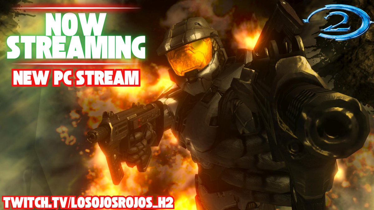 First stream on PC #ByeByeXbox
twitch.tv/losojosrojos_h2