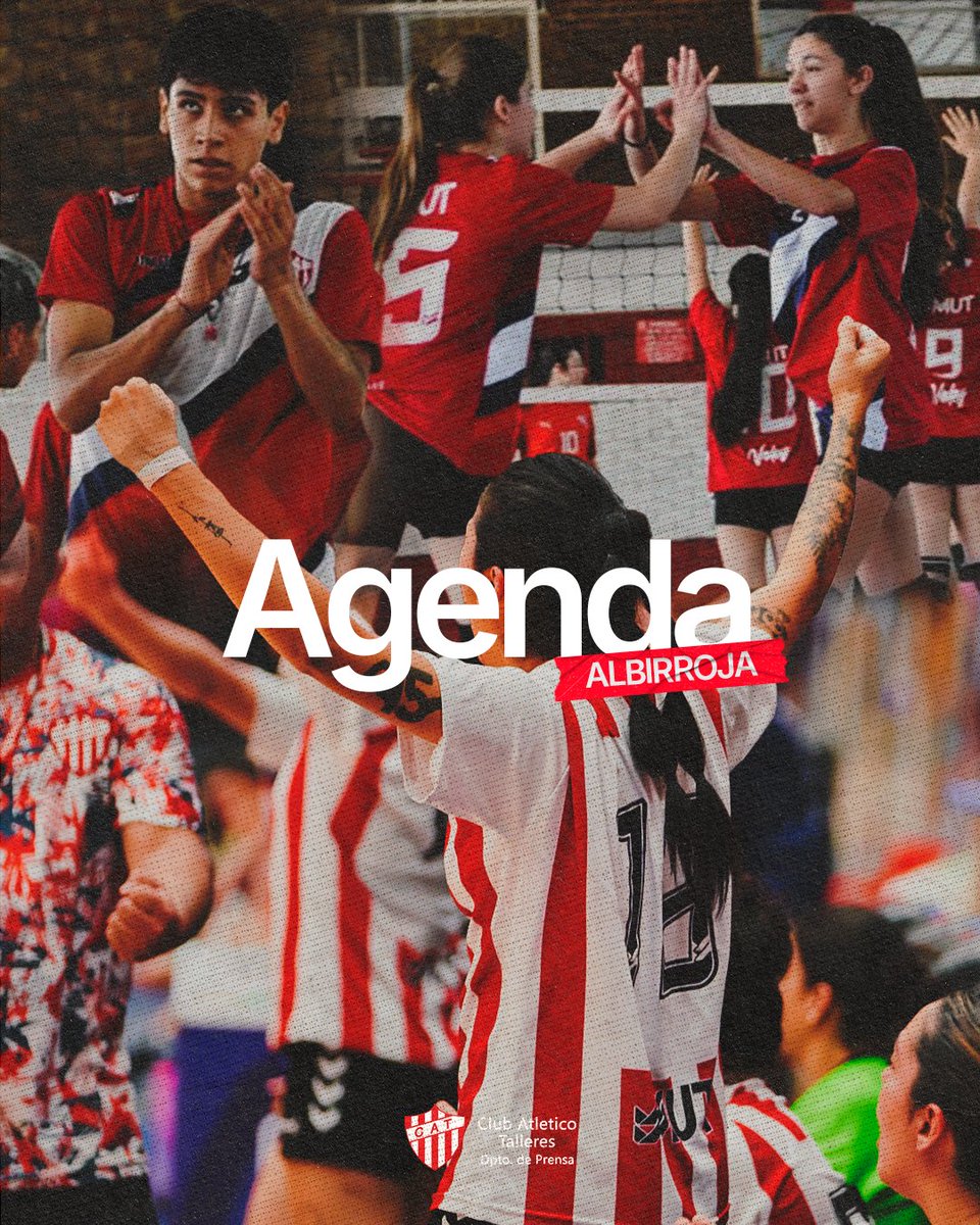 #Actividades   

🗒️| Agenda de fin de semana de las disciplinas competitivas del C.A.Talleres 

👉talleres.org.ar/club/noticias/…

#JuegaTalleres
