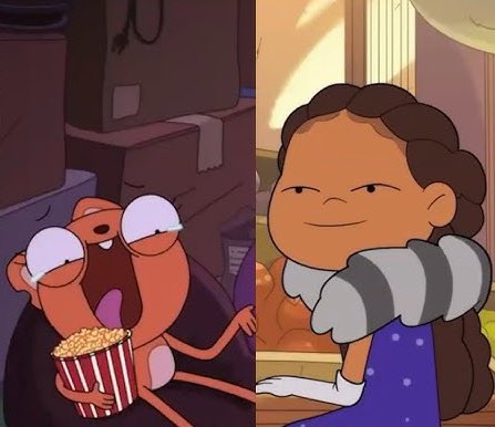 davidmarchie's tweet photo. I wonder if #Kiff and #StuGo had a crossover for @DisneyTVA and @TitmouseInc to agree? ❤️🧡 #DisneyKiff #TitmouseInc #DisneyTVA #DisneyStuGo #Titmouse #DisneyTelevisionAnimation #TitmouseAnination https://t.co/3hHK1j26fo