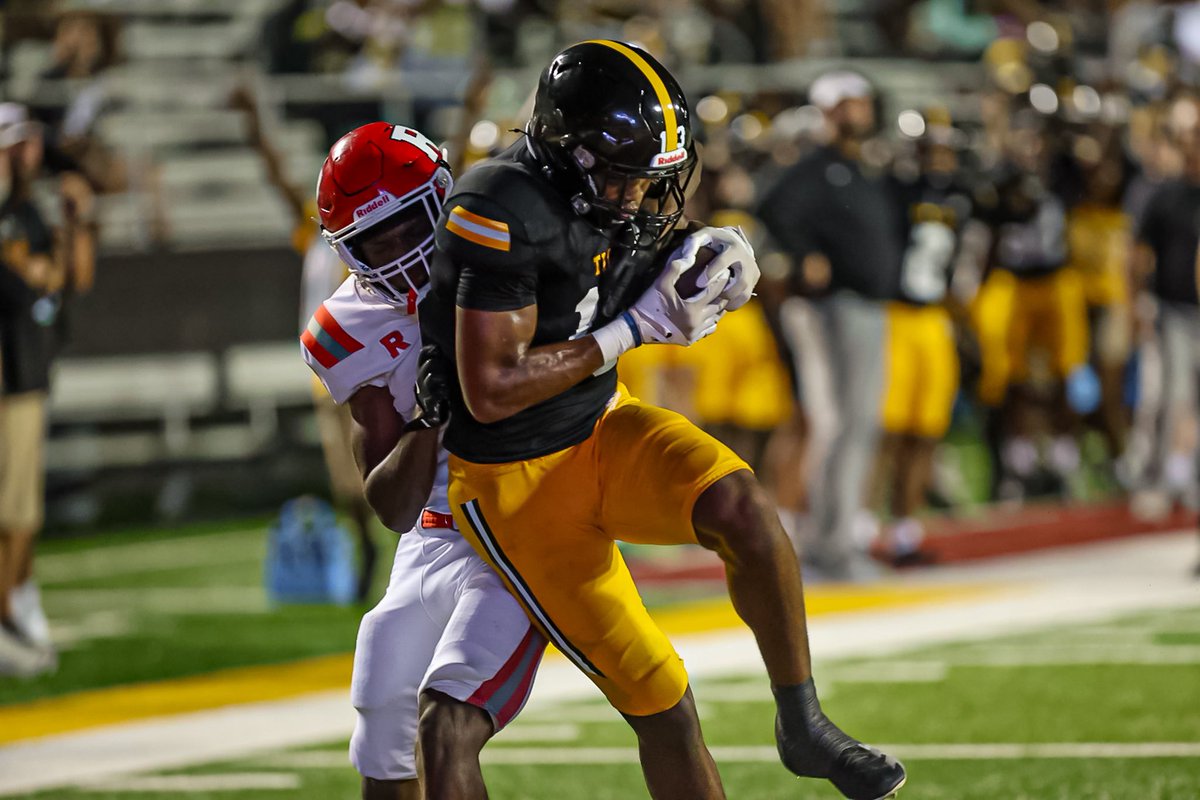 Neville leads Ruston 10-7 at half. Zeland Young and Josiah Morgan caught TD passes.