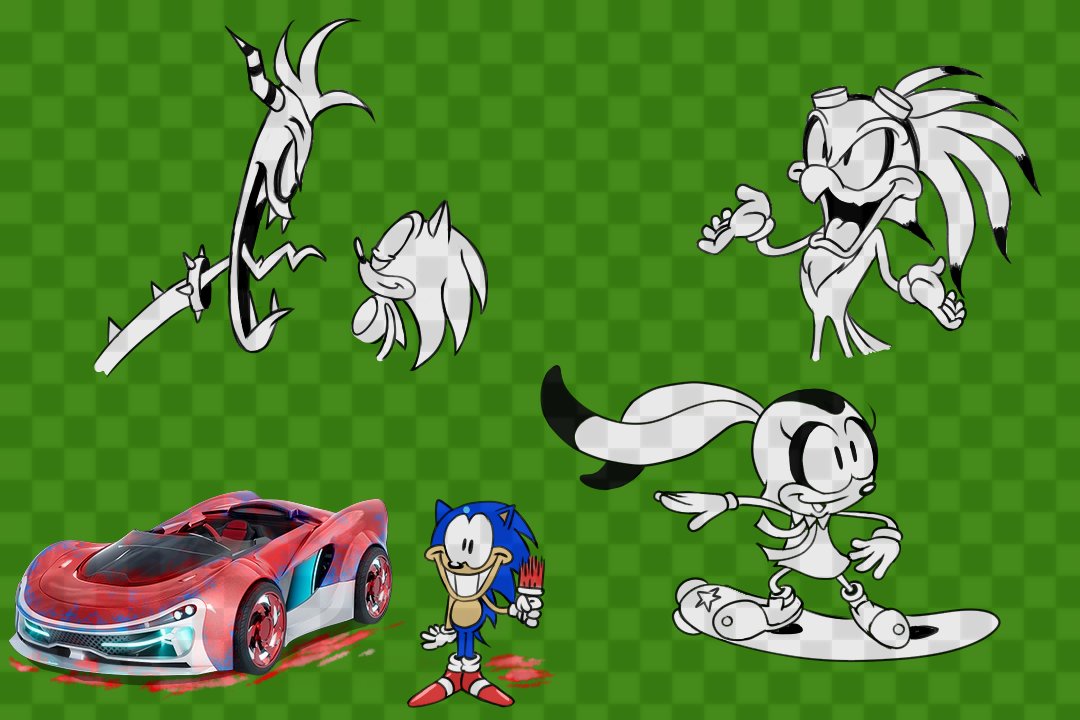 AnimateTwo's tweet image. Sonic Racing Crossworlds Experience